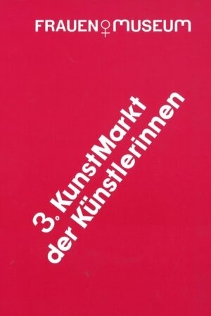 Katalogcover zu "3. Kunstmesse 1986 – 3. Kunstmarkt der Künstlerinnen"